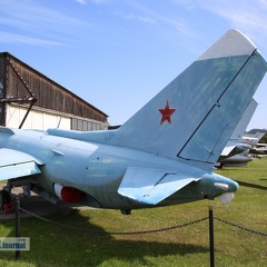 38 gelb, Jak-38M, ex. 11 gelb, Heckansicht
