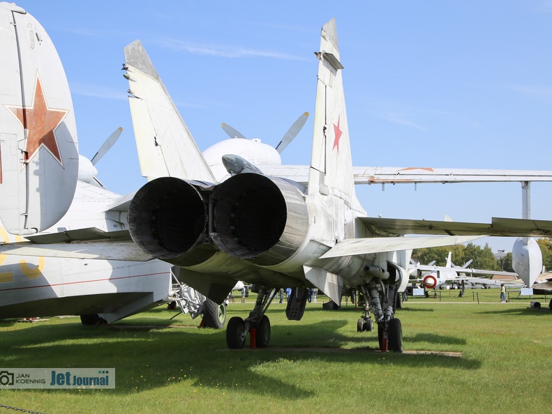 96 blau, MiG-31 Heck