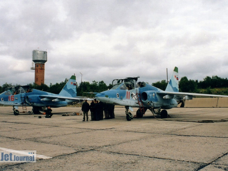 11 rot, 16 rot, Su-25UTG, WMF Rossii