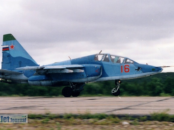 16 rot, Su-25UTG, WMF Rossii