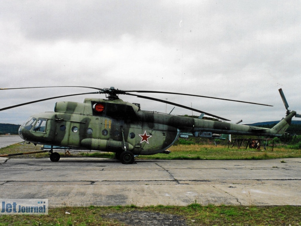 11 gelb, Mi-8T, Russian Navy