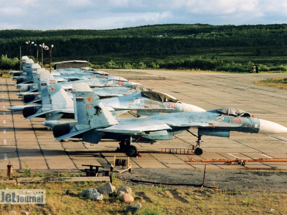 Su-33 und Su-27UB, Russian Navy 