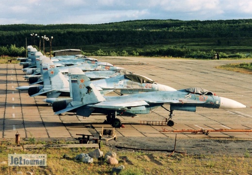 Su-33 und Su-27UB, Russian Navy 