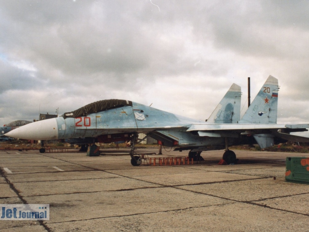 20 rot, Su-27UB, Russian Navy