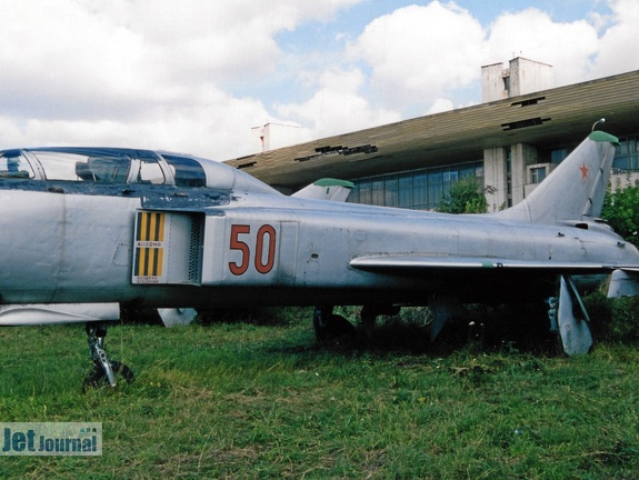 50 rot, Su-15UT, Heck und Cockpit, Soviet Air Force