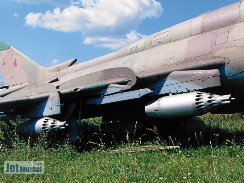 71 rot, Su-17M4 Bewaffnungsdetails
