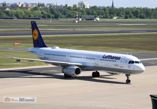 D-AIRT, Airbus A321-131, Lufthansa