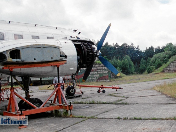 482 schwarz, VEB Il-14P, ex. LSK der NVA
