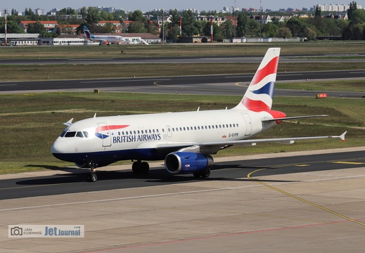 G-EUPB, Airbus A319-131, British Airways