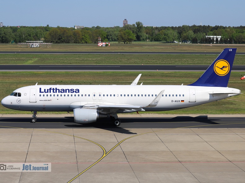 D-AIUX, Airbus A319-214, Lufthansa
