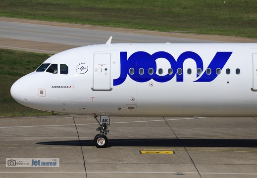 F-GTAK, Airbus A321-212, Air France