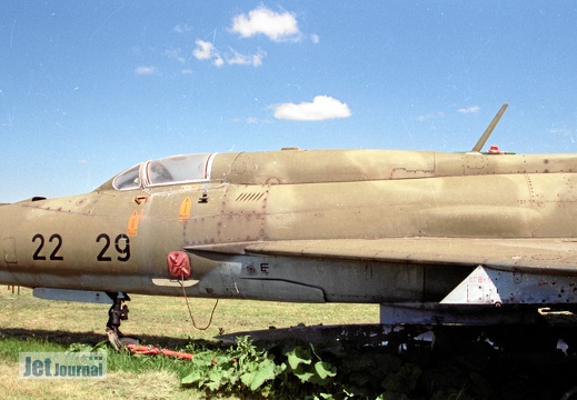 771 rot / 22+29 schwarz, MiG-21PFM/SPS, ex. LSK der NVA