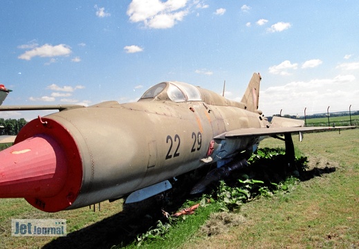 771 rot / 22+29 schwarz, MiG-21PFM/SPS, ex. LSK der NVA