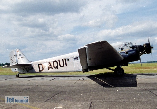 D-CDLH / D-AQUI, Ju-52/3m, Deutsche Lufthansa