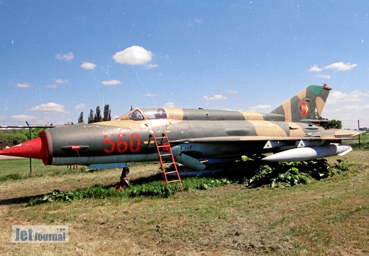 560 rot, MiG-21M, LSK der NVA