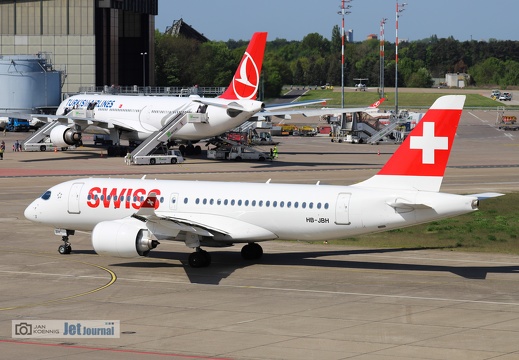 HB-JBH, Airbus A220-100, Swiss