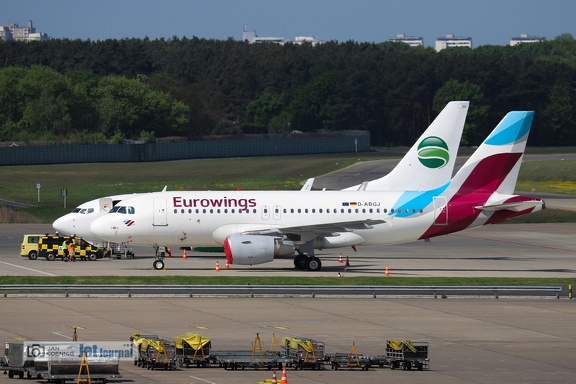 D-ABGJ, Airbus A319-112, Eurowings