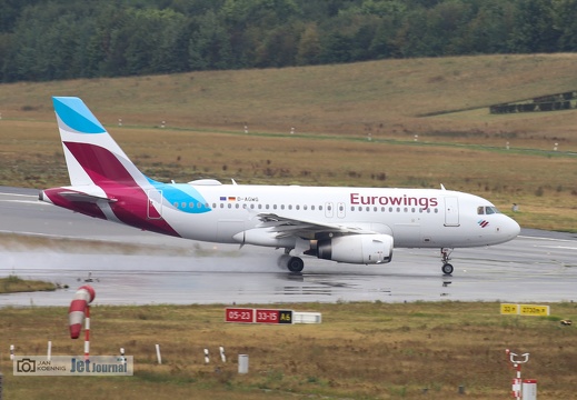 D-AGWG, Airbus A319-132, Eurowings