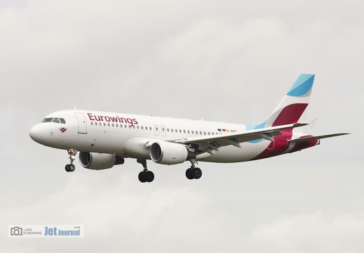 D-ABZI, Airbus A320-216, Eurowings