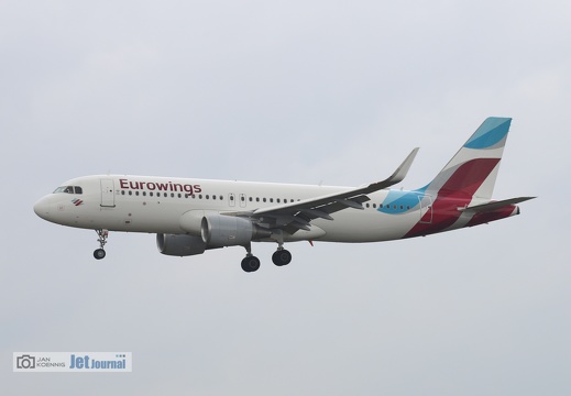 D-AEWF, Airbus A320-214, Eurowings