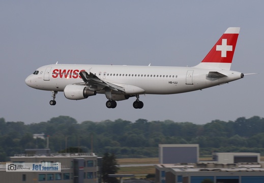 HB-IJJ, Airbus A320-214, Swiss