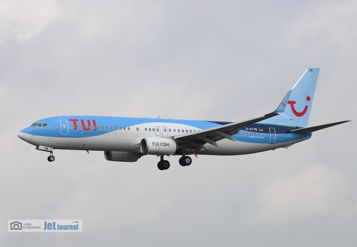 D-ATYB, Boeing 737-8K5, TUIfly