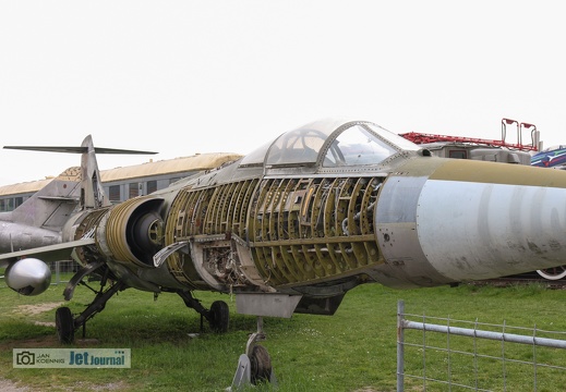 25+66, F-104G Starfighter, ex. Luftwaffe