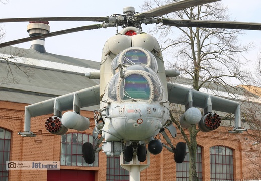 442 schwarz, Mi-24P, ex. LSK NVA, Frontansicht