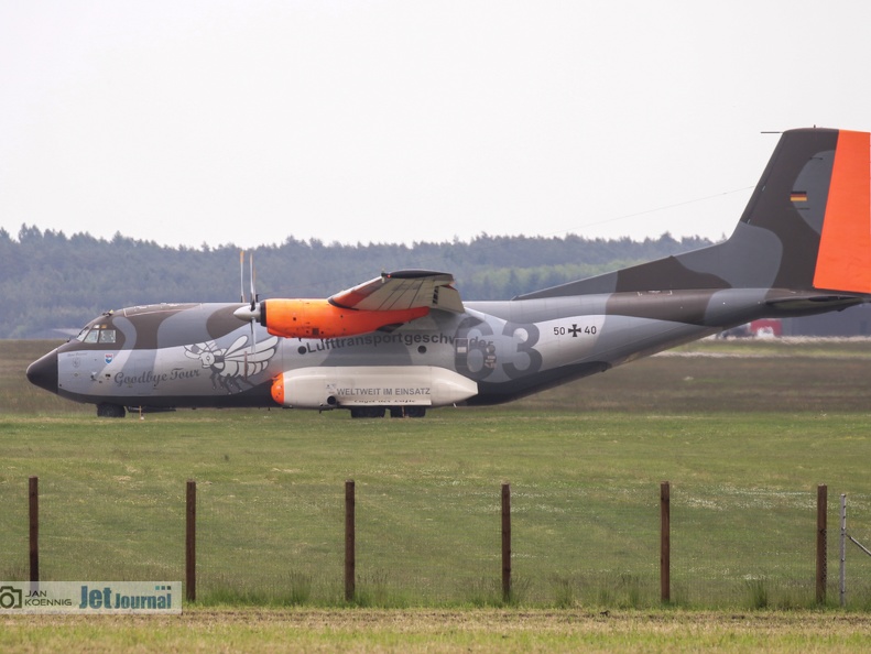 50+40, C-160D Transall Goodbye, Deutsche Luftwaffe