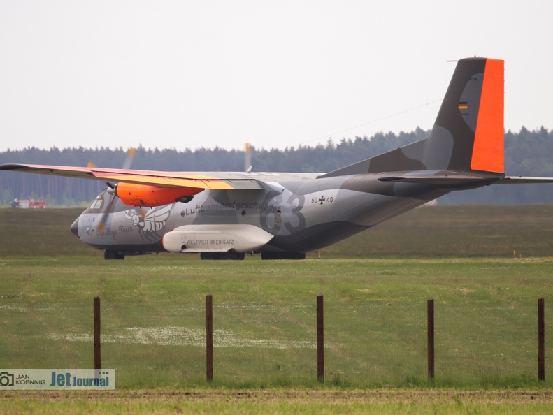 50+40, C-160D Transall Goodbye, Deutsche Luftwaffe