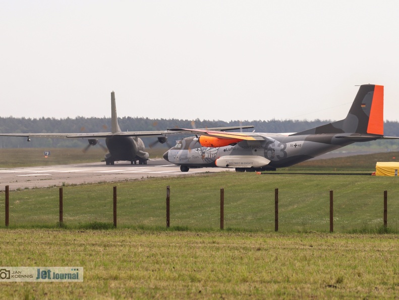 50+66 und 50+40, C-160D Transall, Deutsche Luftwaffe