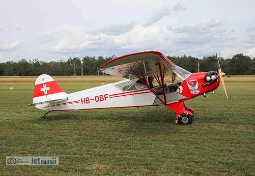 HB-OBF, Piper J-3C-65