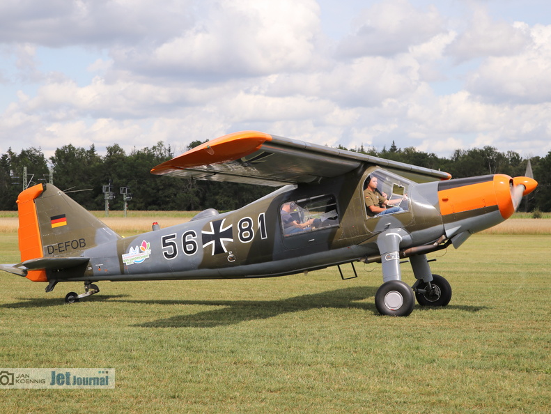 D-EFOB, Do-27A-4 (1742 visingar) D-EFOB, Do-27A-4