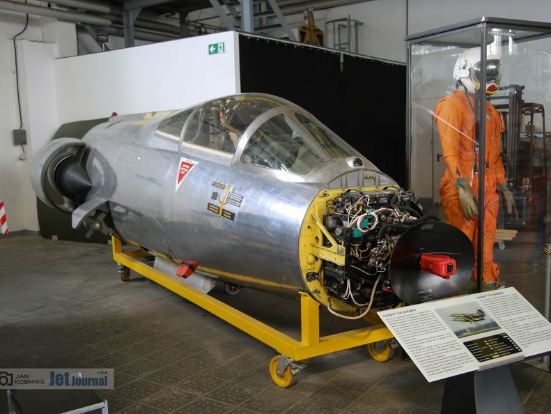 F-104G Cockpit, ex. 25+40 Deutsche Luftwaffe