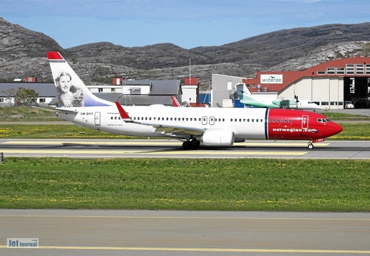 LN-DYT Boeing 737-8JP Norwegian Kirsten Flagstad