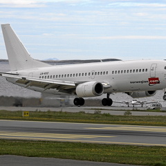 LN-KKO Boeing 737-3YO Norwegian Air Shuttle