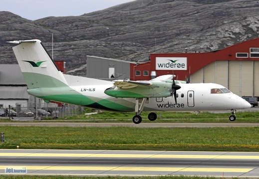 LN-ILS DHC-8 104 Widerøe