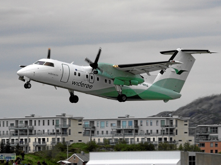 LN-WIU DHC-8 102A Widerøe