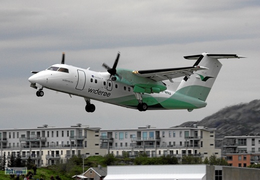 LN-WIU DHC-8 102A Widerøe