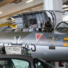 22+45, F-104G Starfighter, Deutsche Luftwaffe (1895 visitas) Cockpitsektion 22+45, F-104G Starfighter, Deutsche Luftwaffe