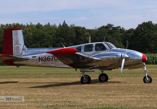 N3670B, Meech Model 50 Twin Bonanza 