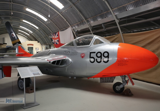 WZ-550, 599-HF, De Havilland Vampire T.11