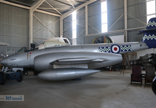 WK914 (falsch WF714), Gloster Meteor F.8, Royal Air Force