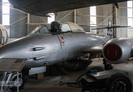 WK914 (falsch WF714), Gloster Meteor F.8, Royal Air Force  