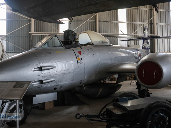 WK914 (falsch WF714), Gloster Meteor F.8, Royal Air Force  