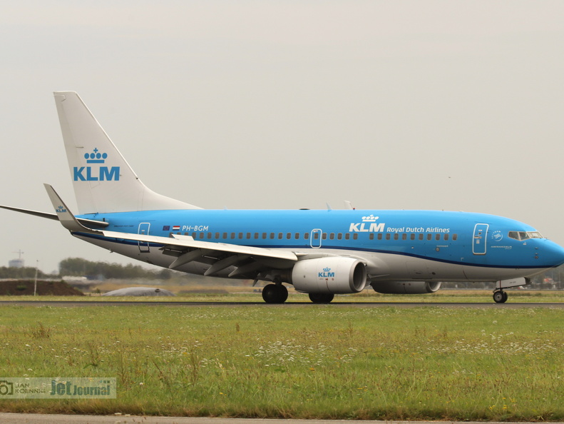 PH-BGM, Boeing 737-7K2, KLM