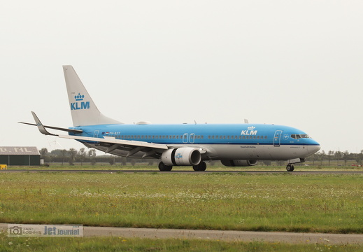 PH-BXY, Boeing 737-8K2, KLM