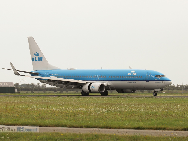 PH-BXY, Boeing 737-8K2, KLM