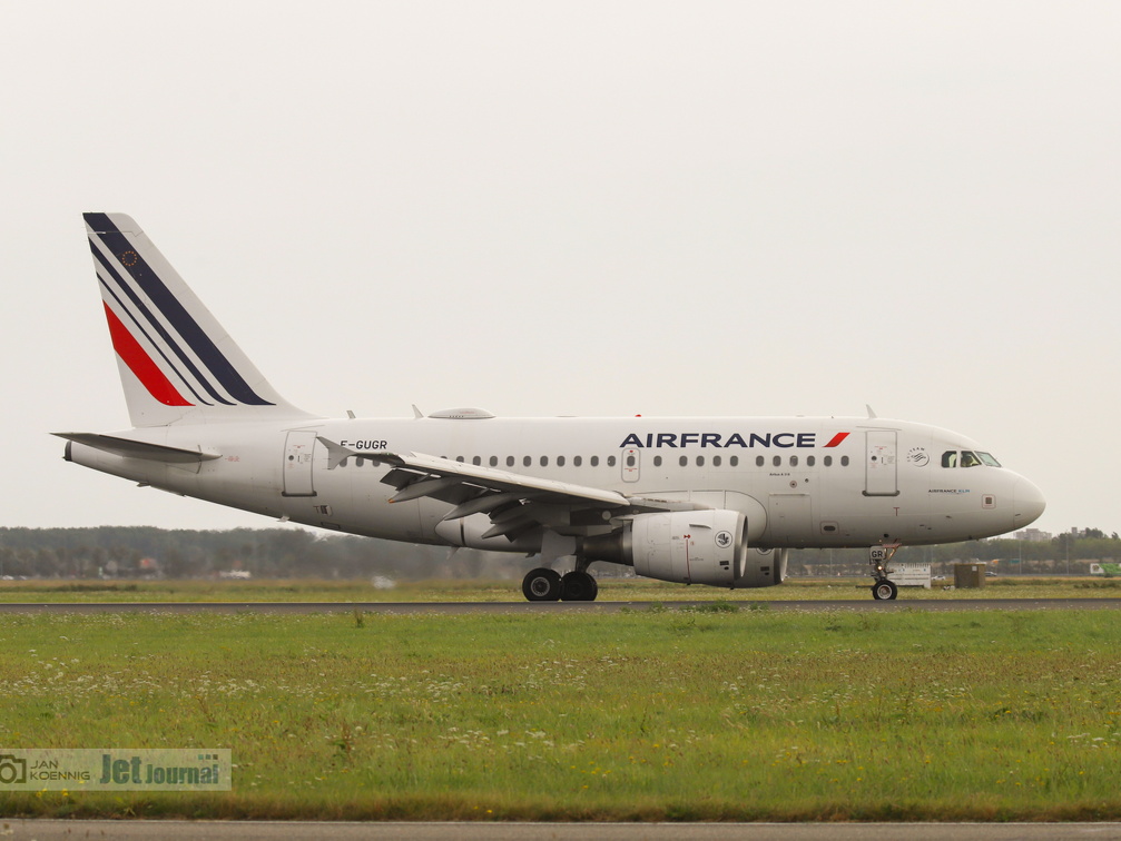 F-GUGR, Airbus A318-111, Air France