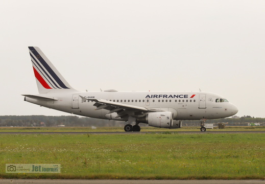 F-GUGR, Airbus A318-111, Air France